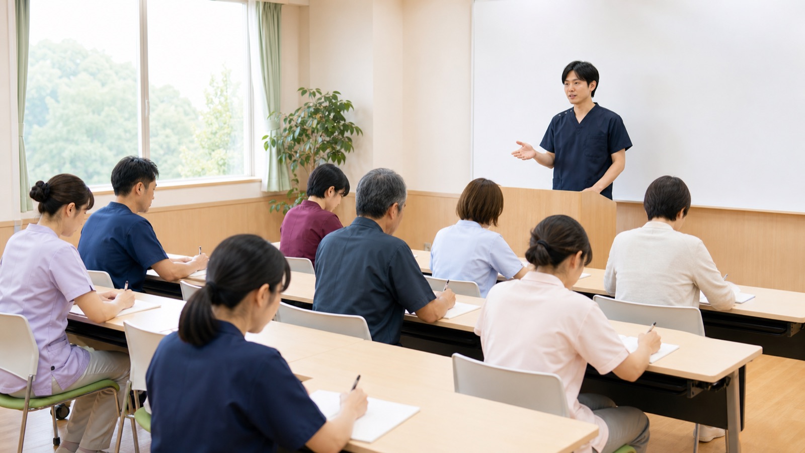 講義とグループワークで実践力を高めます