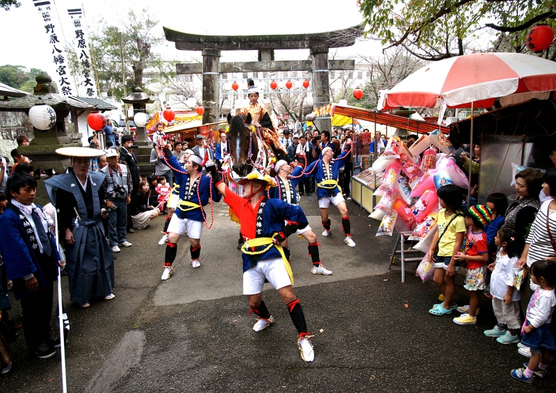 野原八幡宮（荒尾八景 第八景）